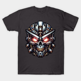 Biomech Skull S01 D58 T-Shirt